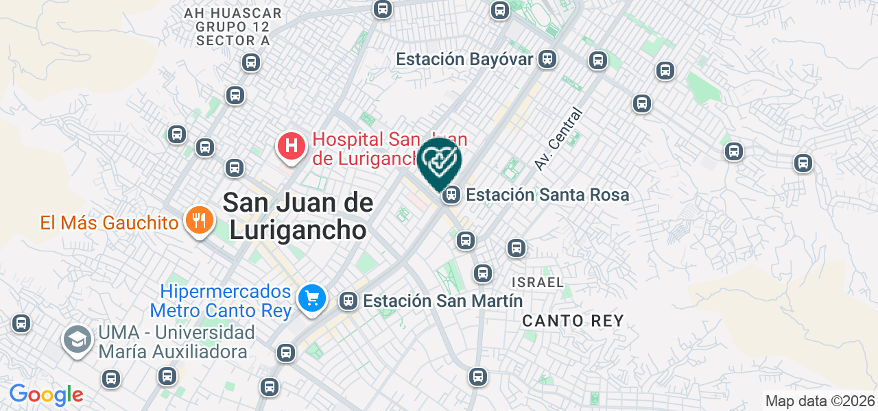 Mapa de Kaen Neurorehabilitaciòn