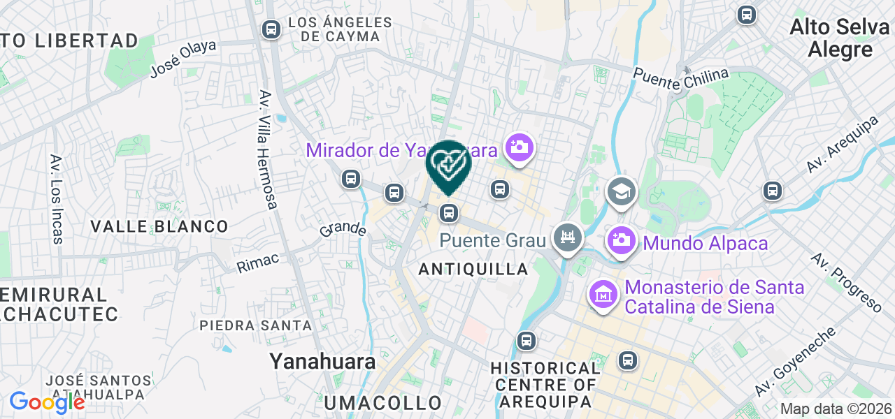 Mapa de Consultorio Odontologico Especializado Doctor Maza