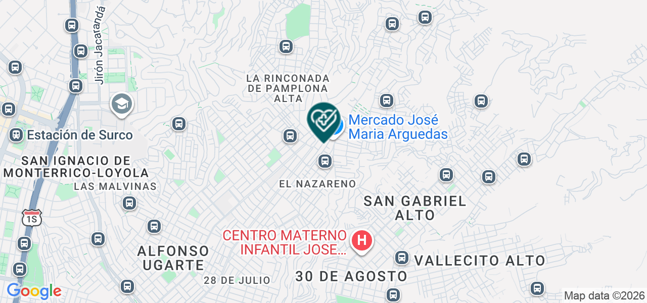 Mapa de Consultorio Odontologico Dento Plus