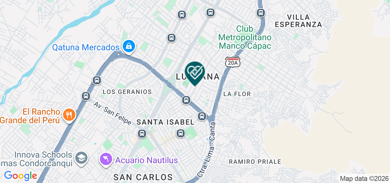 Mapa de Dental Smiling