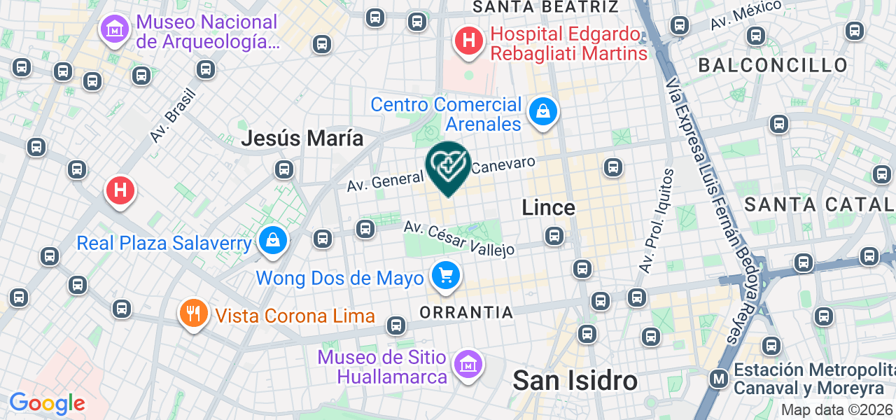 Mapa de Semedic