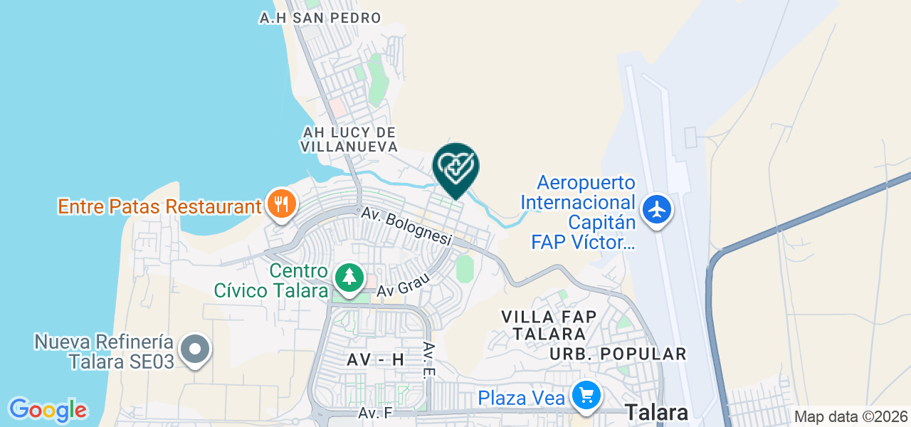Mapa de Centro Medico Maria Auxiliadora