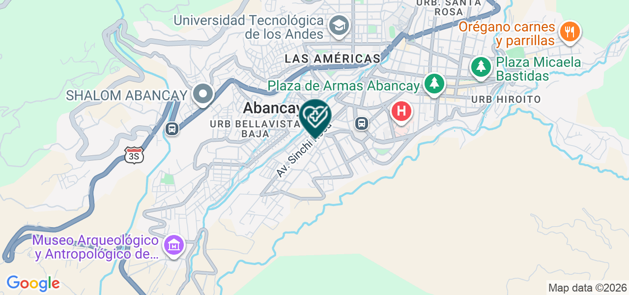 Mapa de Consultorio de Obstetricia de la Mujer "rosario