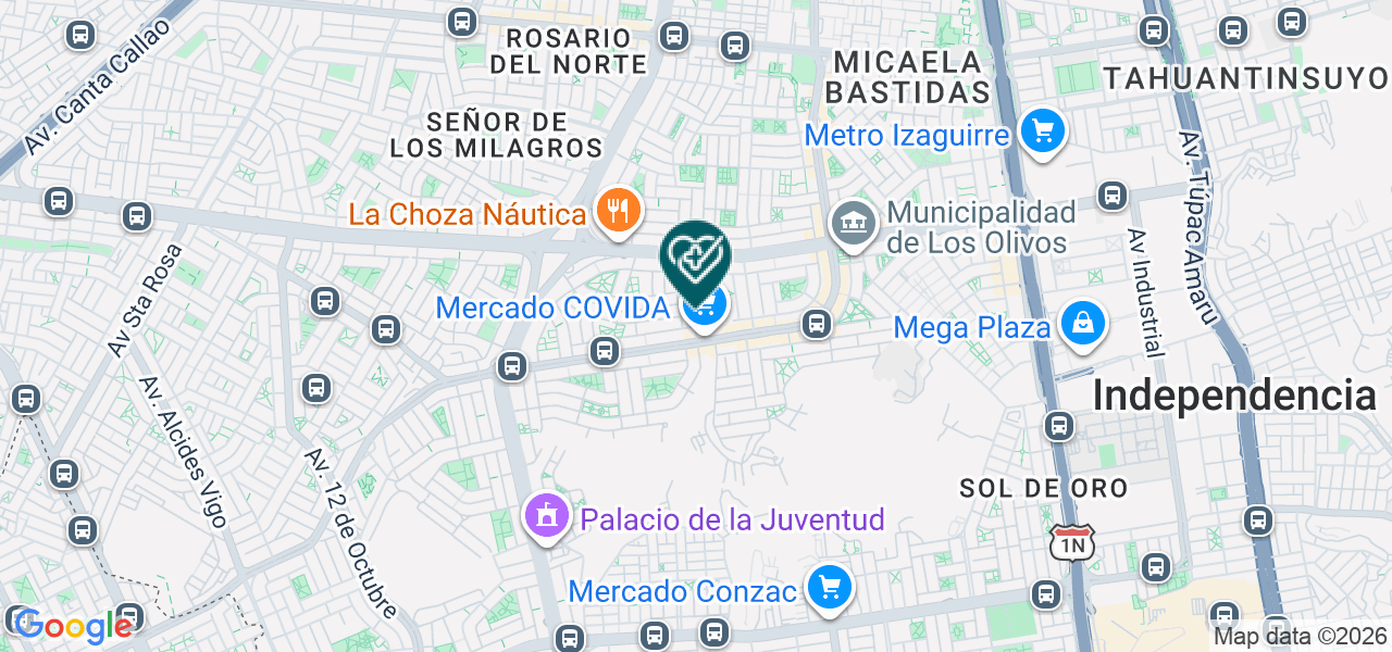 Mapa de Niños Lideres del Perú