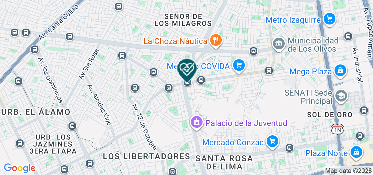 Mapa de Dentylaser