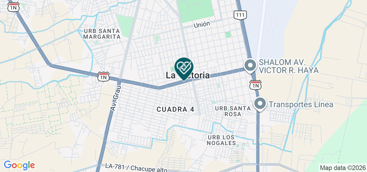 Mapa de Centro Especializado Mi Dental SAC