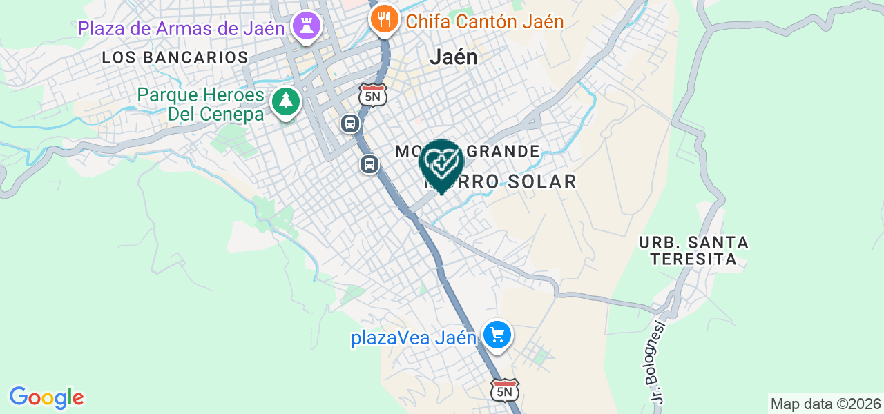 Mapa de Consultorio Medico Mi Danny