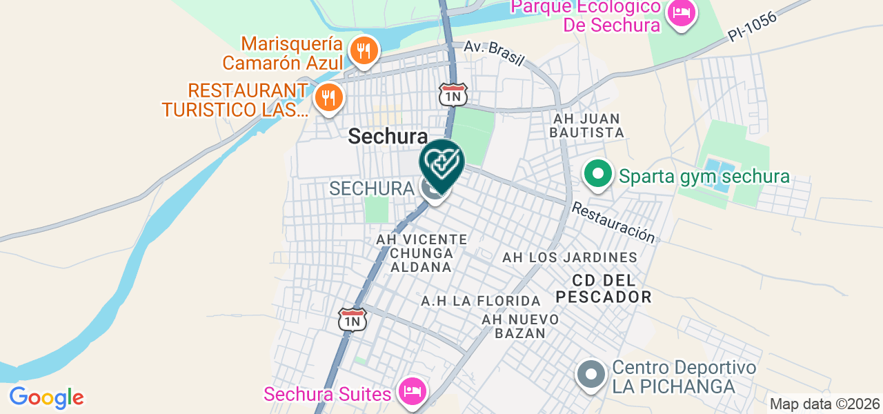 Mapa de Dental Sechura