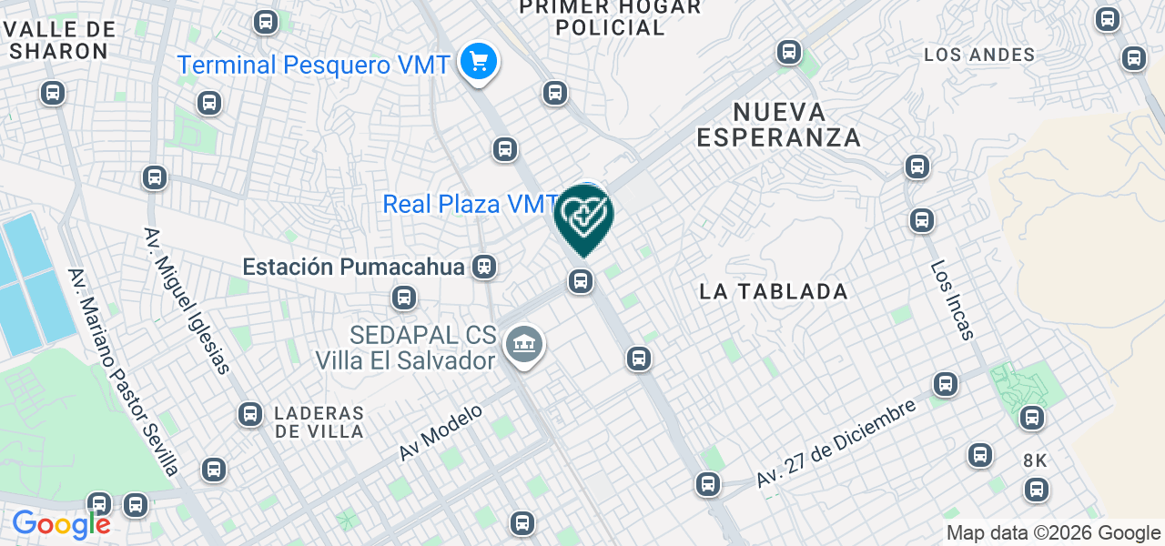 Mapa de Policlinico Villa María