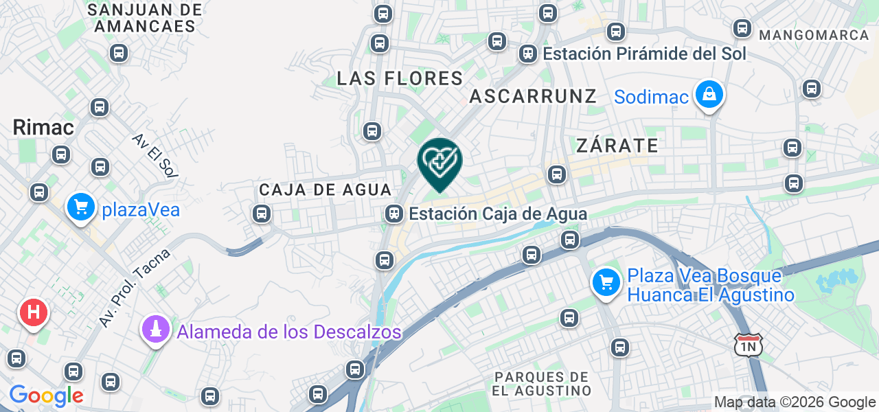Mapa de Sonrisa Segura San Juan de Lurigancho