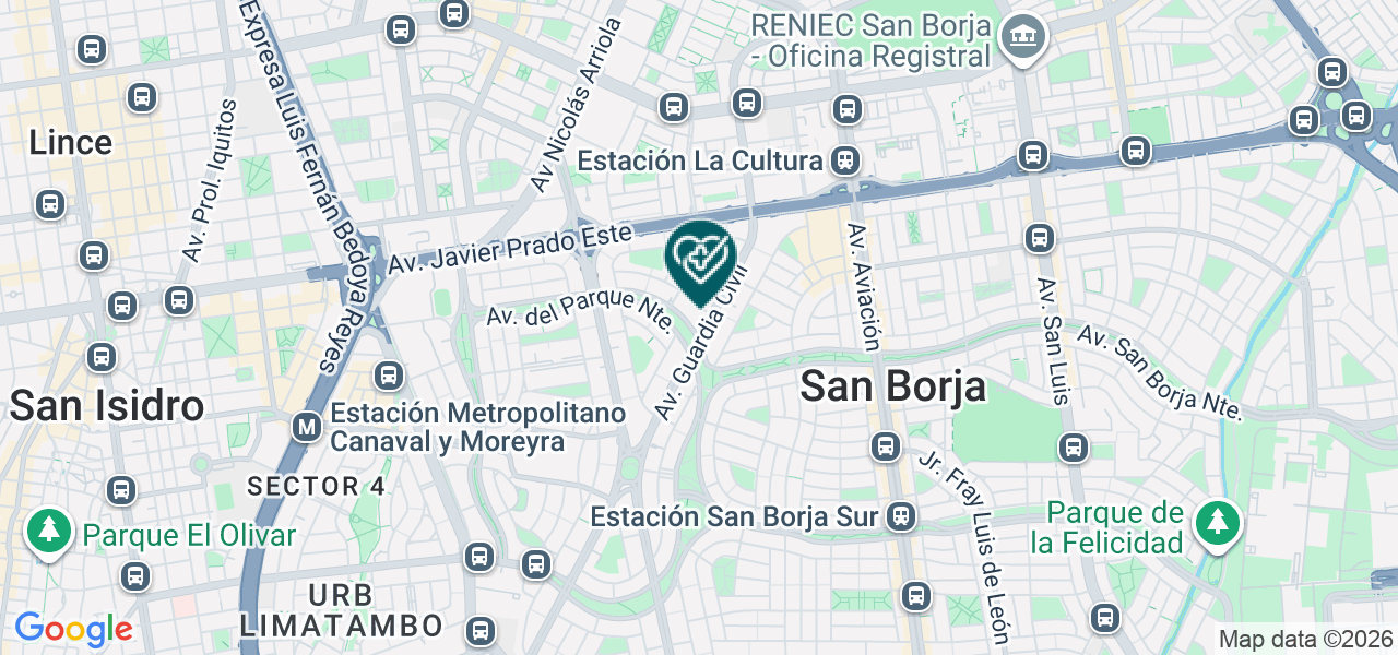 Mapa de Altergen Laboratorio Genómico E.I.R.L.