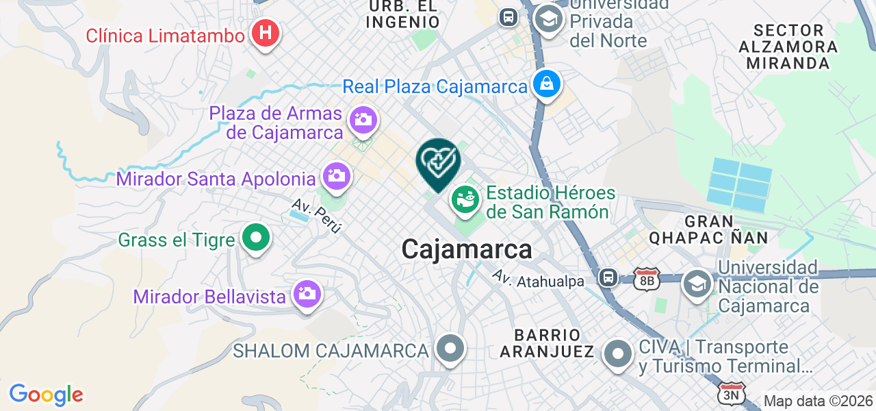 Mapa de Consultorio Alcadent