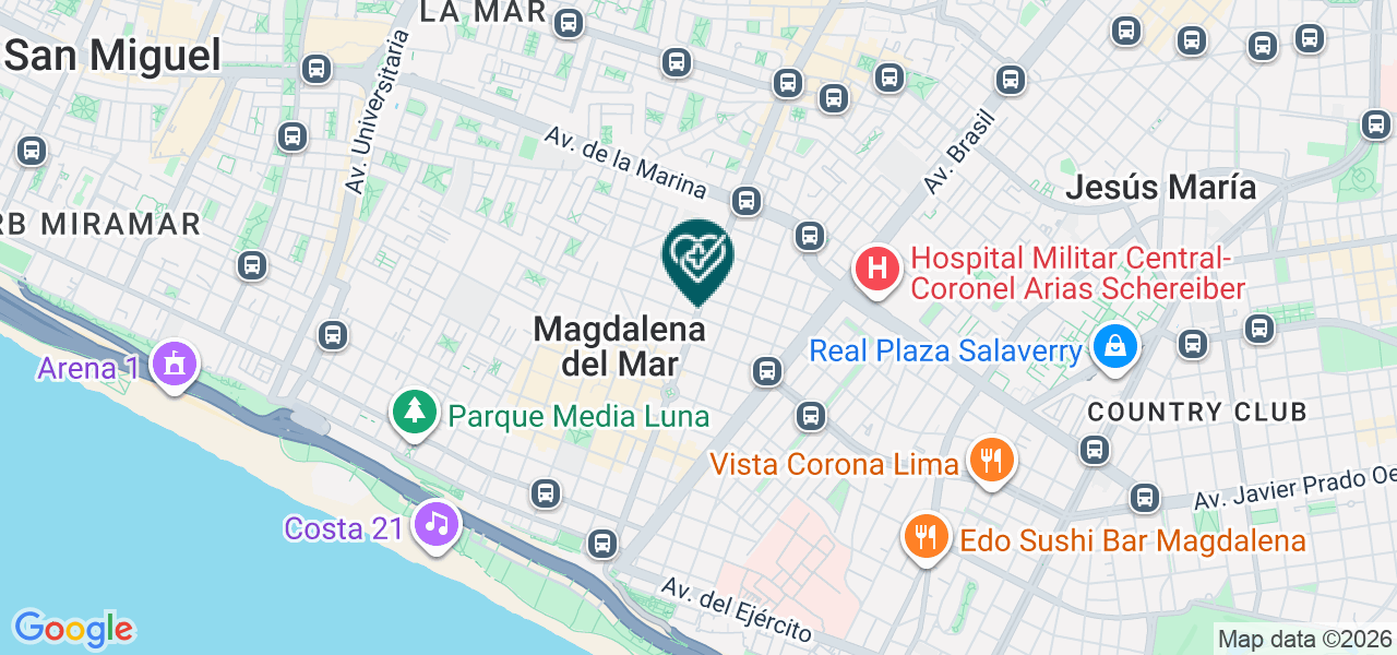 Mapa de Ceo Salud