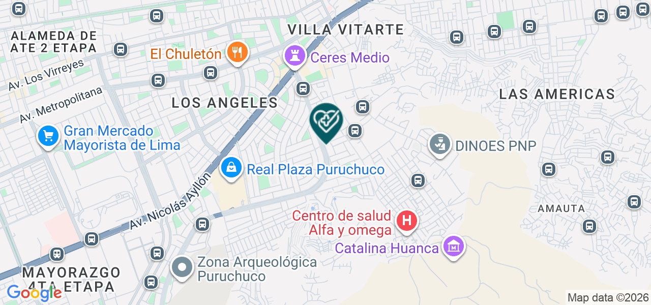 Mapa de Laz Dent