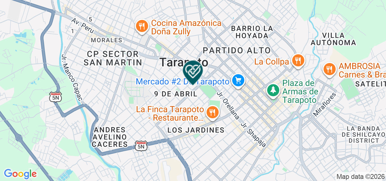 Mapa de Consultorio Odontologico Selva Dent