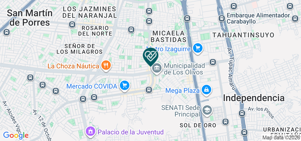 Mapa de Drs Smarty - Ortodoncia y Alta Estetica