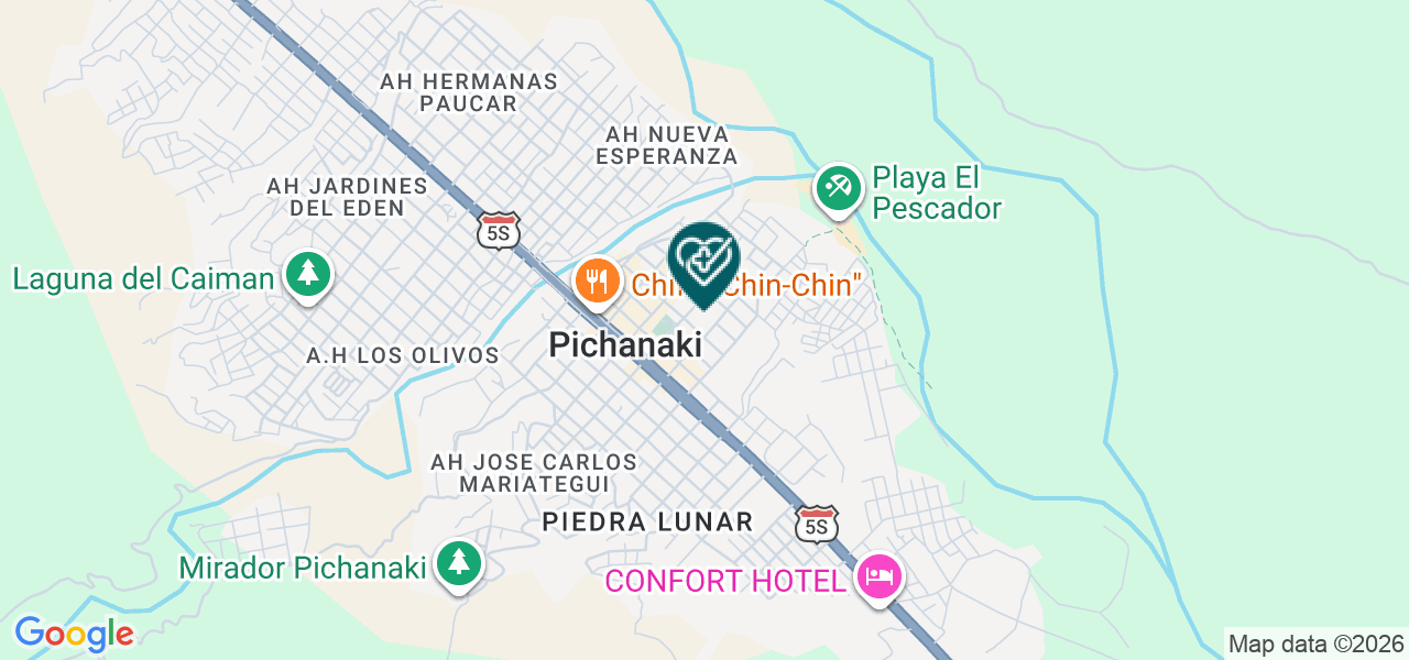 Mapa de Consultorio de Imagenes Dr. Cardenas