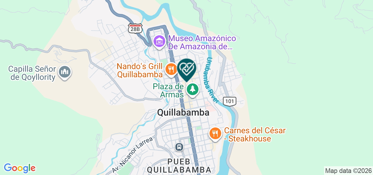 Mapa de Doctor Huanca