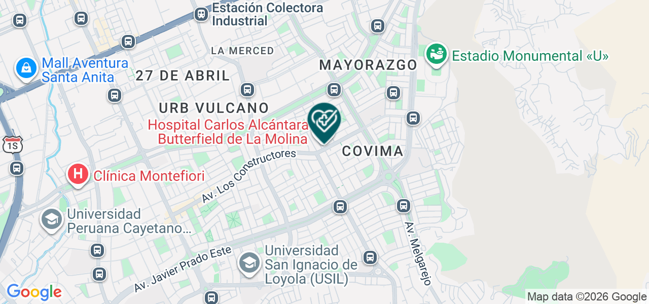 Mapa de Servicios Médicos de la Familia