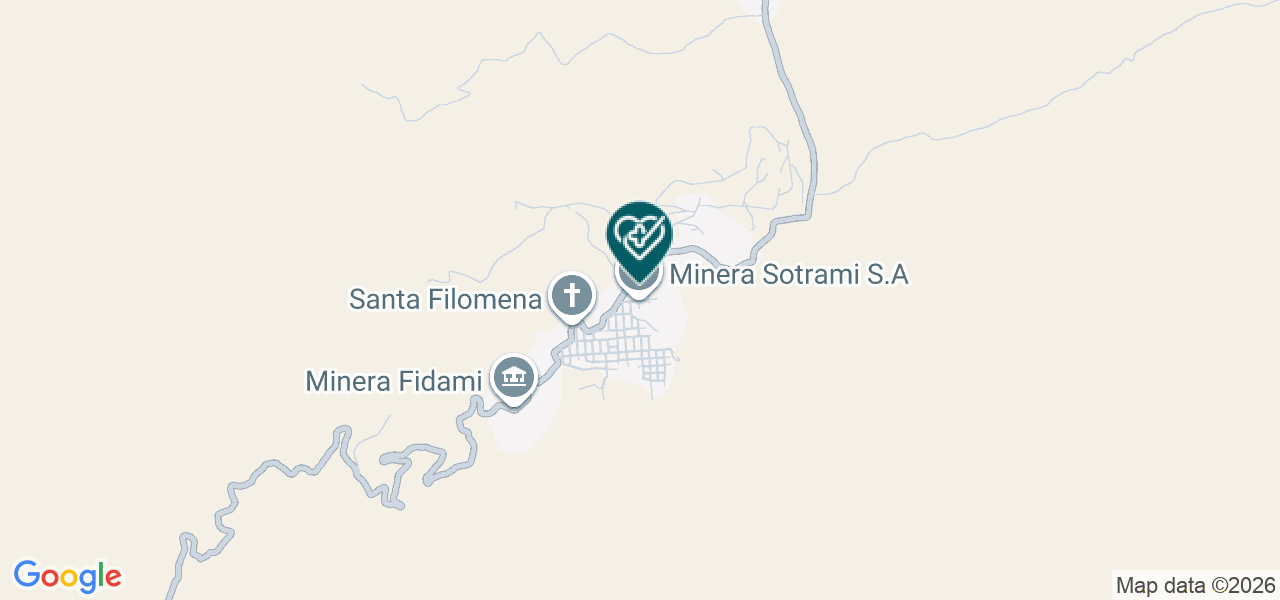 Mapa de Centro Asistencial Santa Filomena - Sotrami