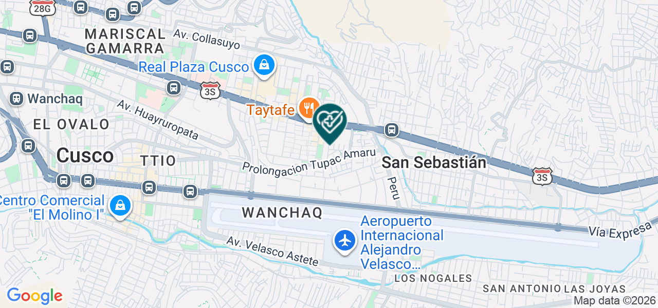 Mapa de Cieps - Cusco