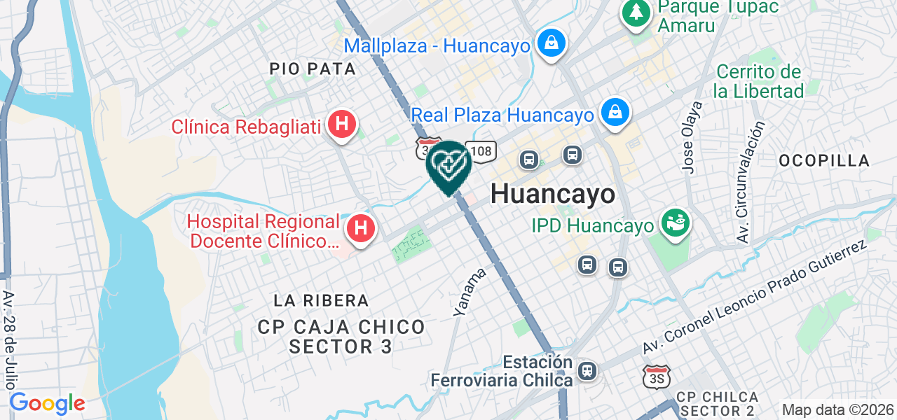 Mapa de Oftalmologico Fidel Castro