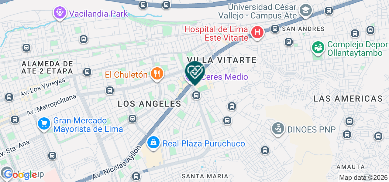Mapa de Odontologia Estetica a y M