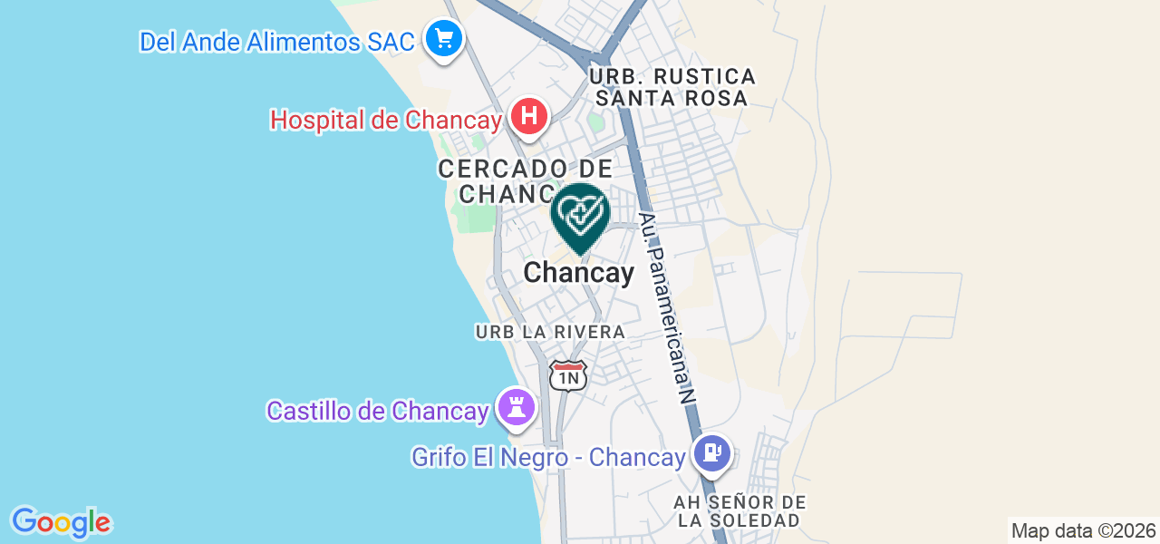Mapa de Consultorio Odontológico "sumaq Kiru