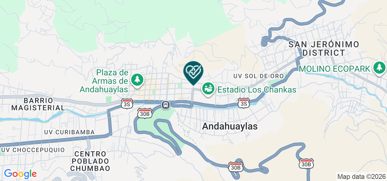 Mapa de Consultorio Dental Sonrisas