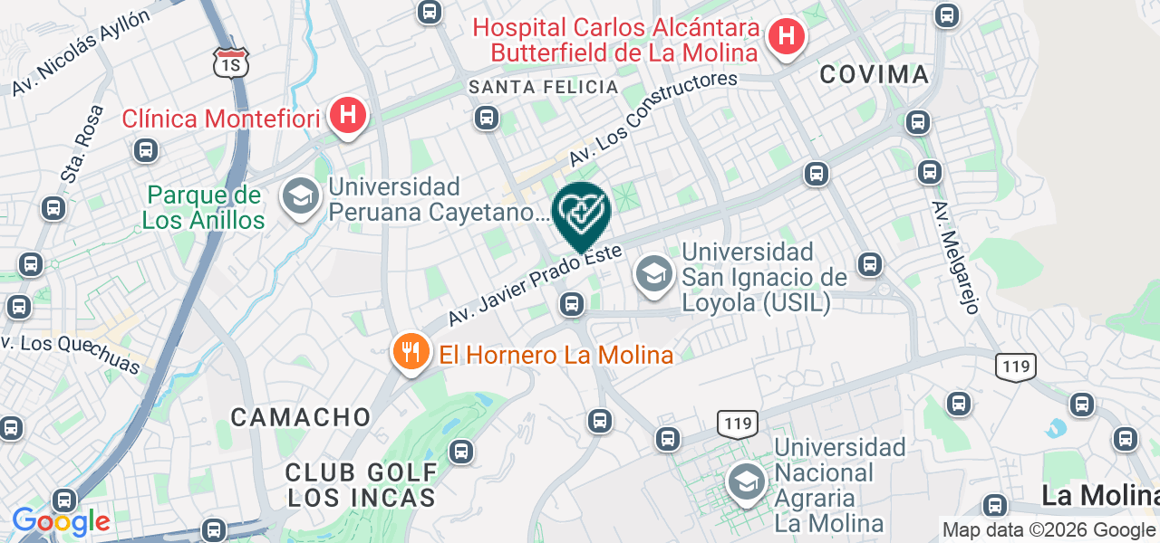 Mapa de Centro Odontologico Cepicisa