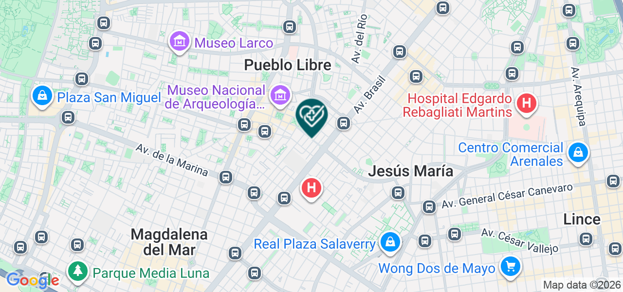 Mapa de Consultorio de Terapia Ocupacional Neurodesarrollo