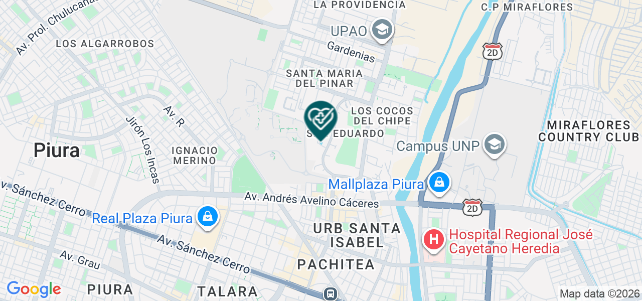 Mapa de Prevenir Sso S.A.C.