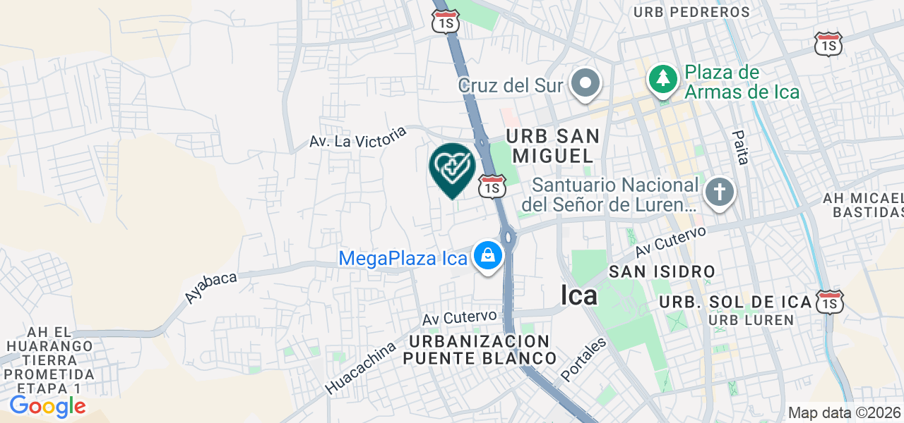 Mapa de Multiservicios Kenda SAC