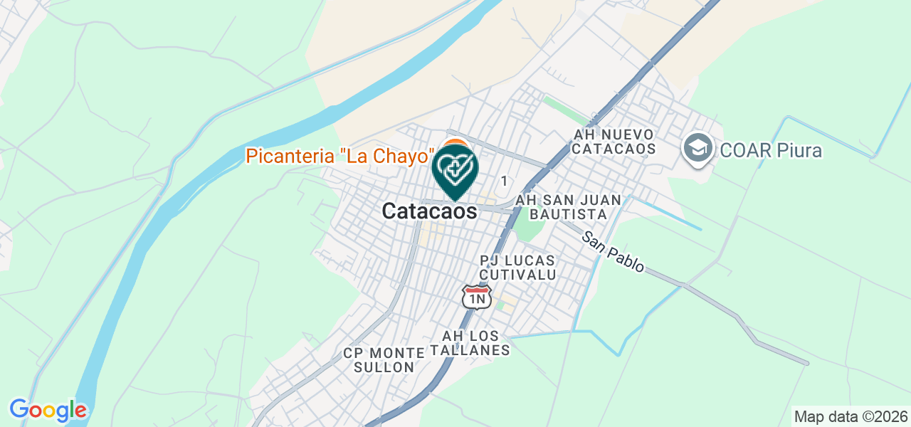 Mapa de Consultorio Dental Palacios