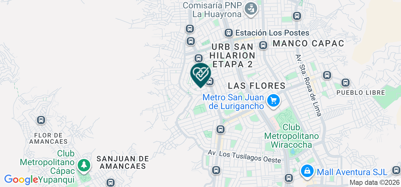 Mapa de Consultorio Odontologico Esepcializado Dental Garcia