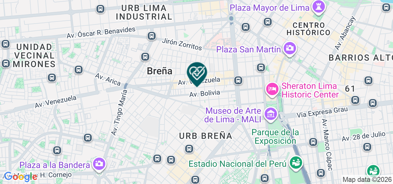 Mapa de Lizana Dent-odontologia Integral