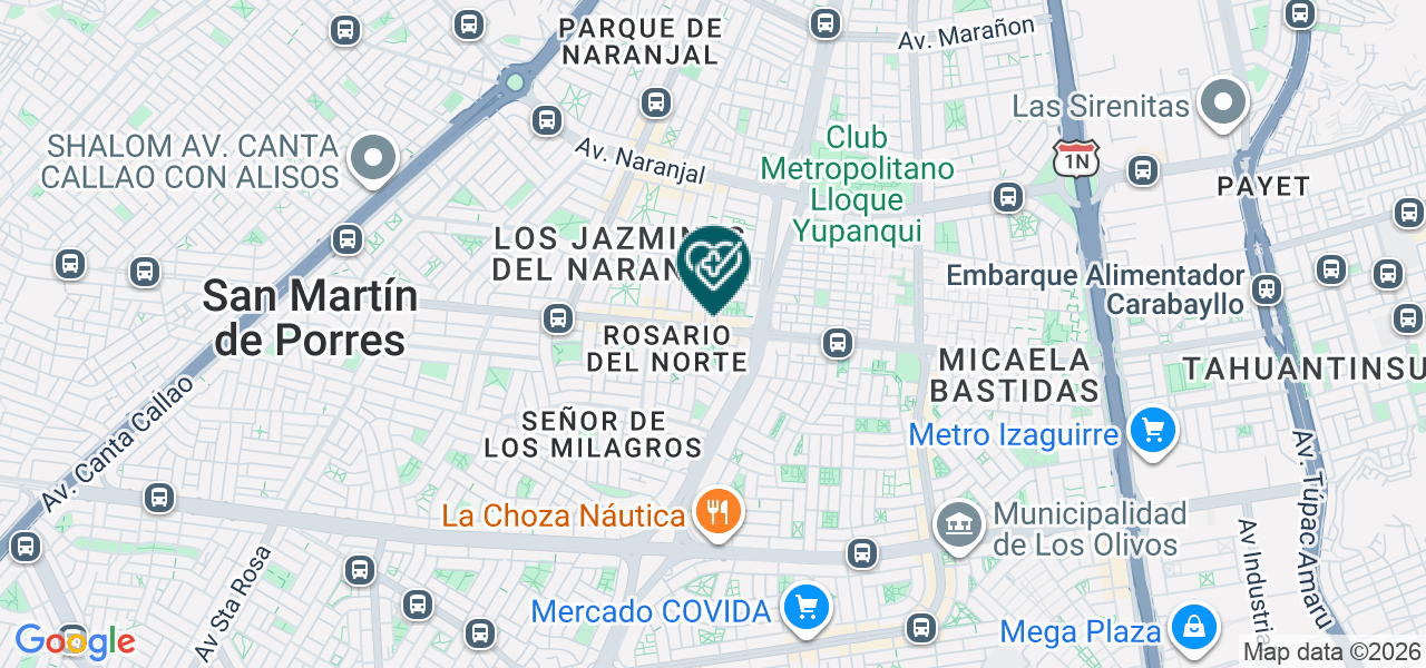 Mapa de Gmed.erilu Consultorio Medico