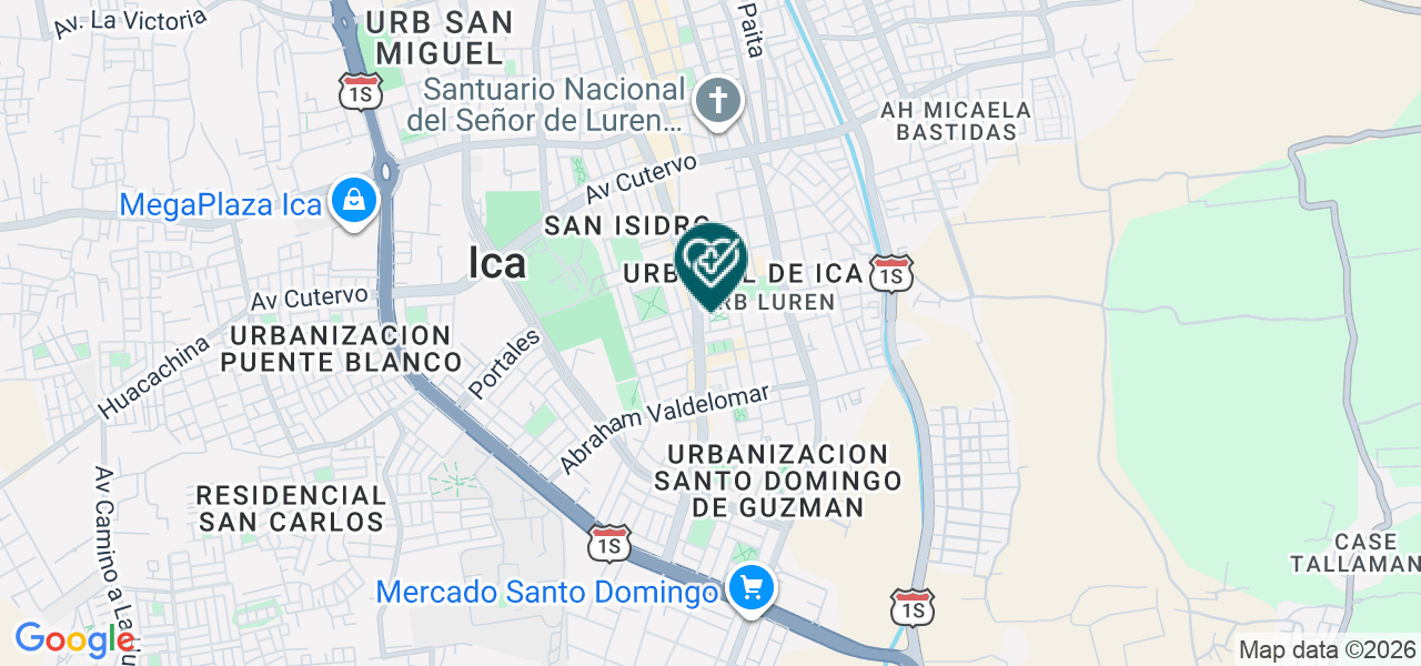 Mapa de Clinica Especializada Gastro Cairo S.A.C.
