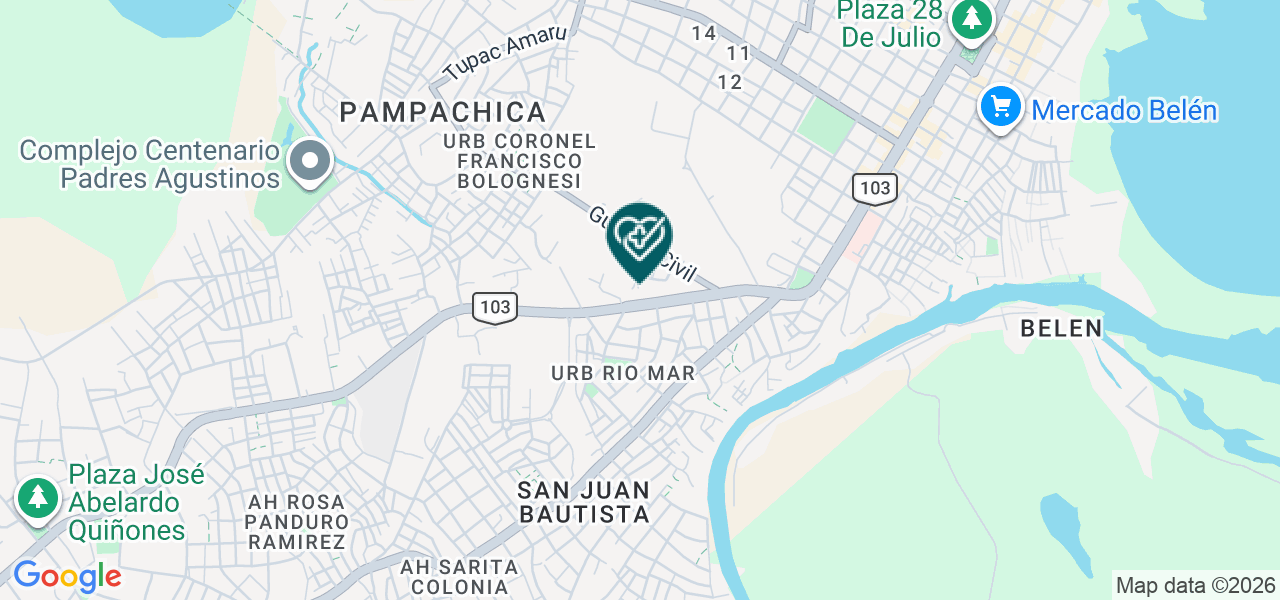 Mapa de Unidad de Visiòn Divino Niño Jesus-iquitos