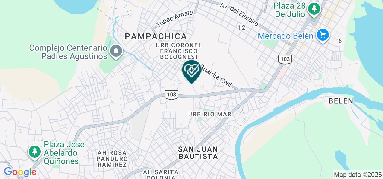 Mapa de Opticas Grand Romero