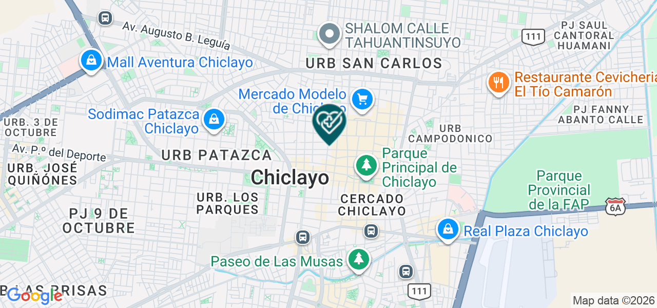 Mapa de Uss Salud