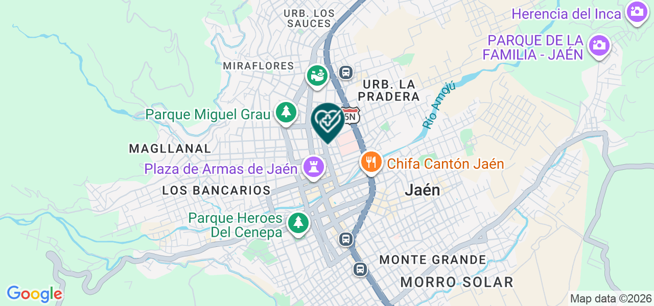 Mapa de Policlinico San Marcos - Consultorios Medicos Especializados