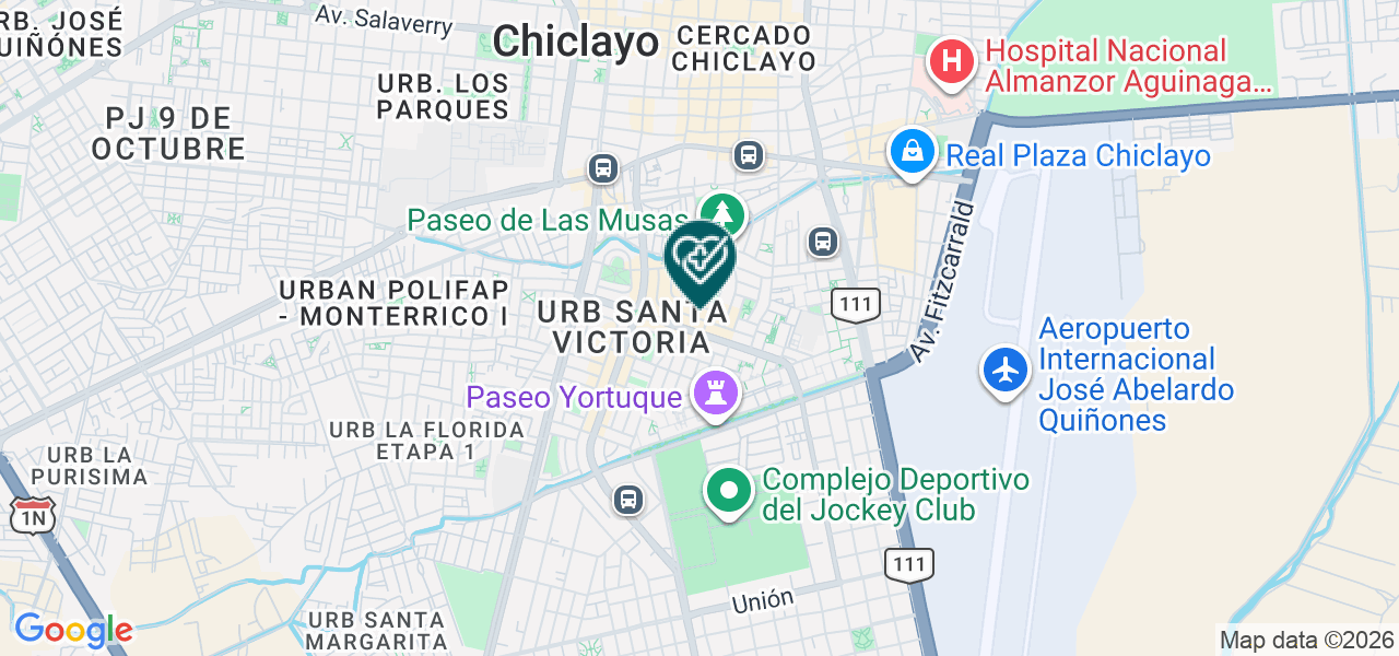 Mapa de Dra. Rubi Tello - Plastica Laser y Estetica