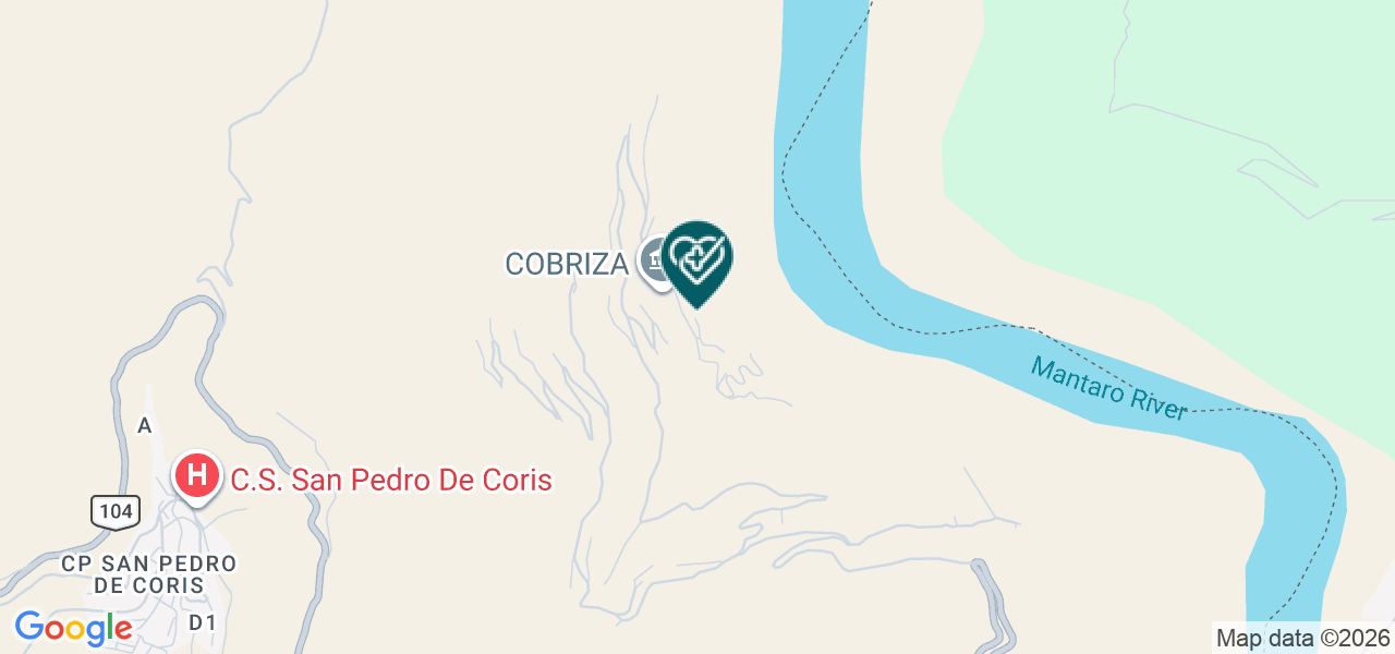 Mapa de Posta Medica Ocp Cobriza