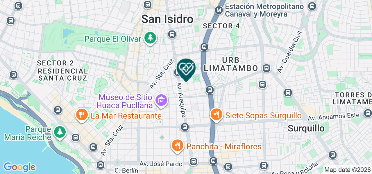 Mapa de Centmed