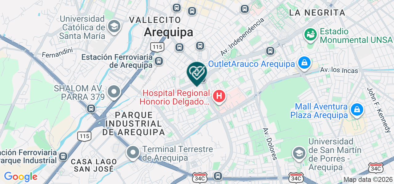 Mapa de Noviu Odontologia