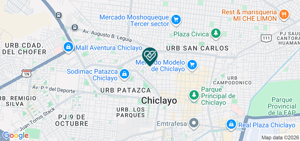 Mapa de Dr. Curay