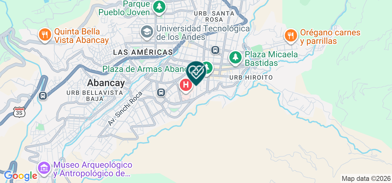 Mapa de Santa Fe Clinica Especializada E.I.R.L