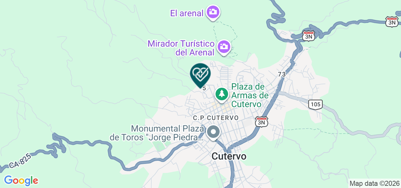 Mapa de Zomimedic