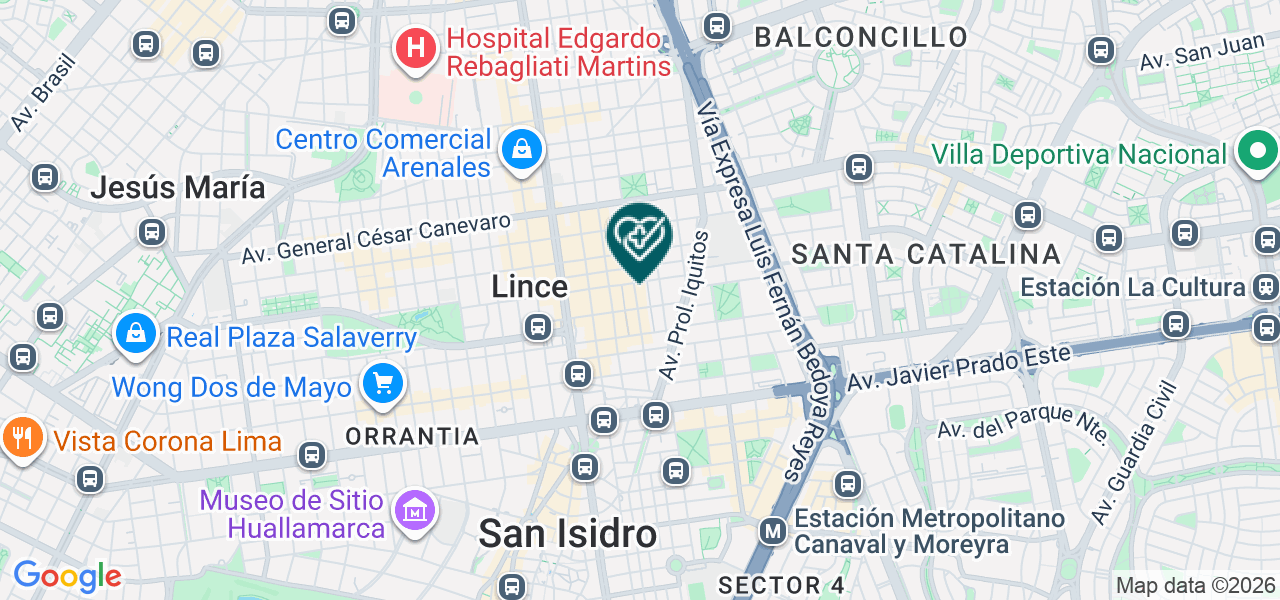 Mapa de Consultorio Odontológico